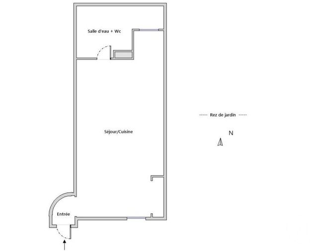 Appartement Studio à vendre - 1 pièce - 23.44 m2 - FONTENAY SOUS BOIS - 94 - ILE-DE-FRANCE - Century 21 Dalayrac