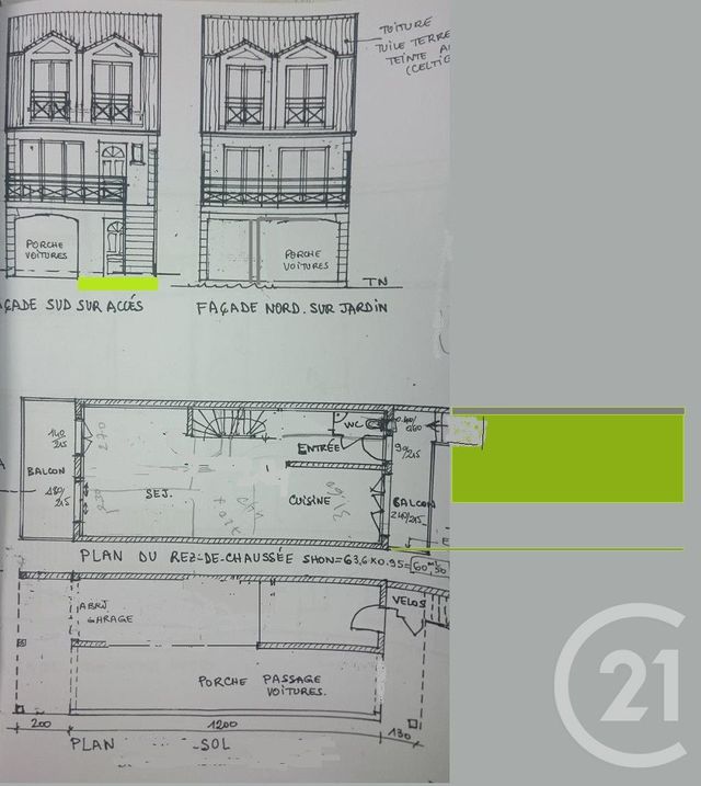maison à vendre - 5 pièces - 98.0 m2 - FONTENAY SOUS BOIS - 94 - ILE-DE-FRANCE - Century 21 Dalayrac