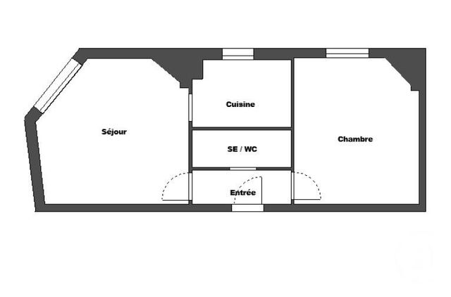 Appartement F2 à vendre - 2 pièces - 34.05 m2 - FONTENAY SOUS BOIS - 94 - ILE-DE-FRANCE - Century 21 Dalayrac