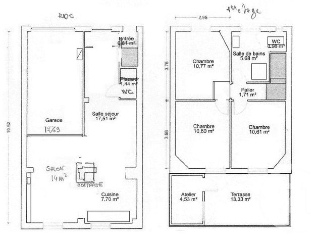 maison à vendre - 4 pièces - 80.0 m2 - FONTENAY SOUS BOIS - 94 - ILE-DE-FRANCE - Century 21 Dalayrac