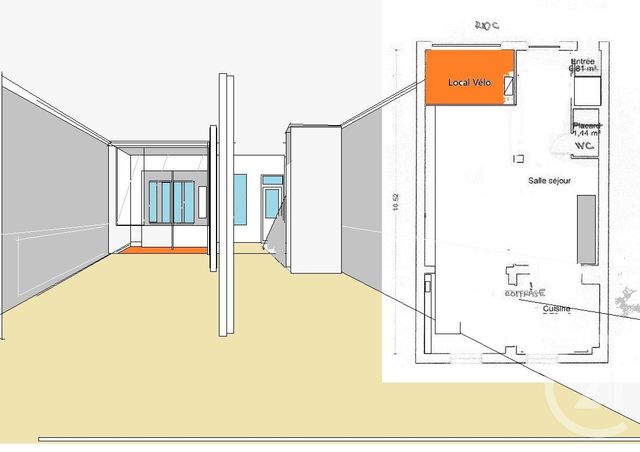 maison à vendre - 4 pièces - 80.0 m2 - FONTENAY SOUS BOIS - 94 - ILE-DE-FRANCE - Century 21 Dalayrac